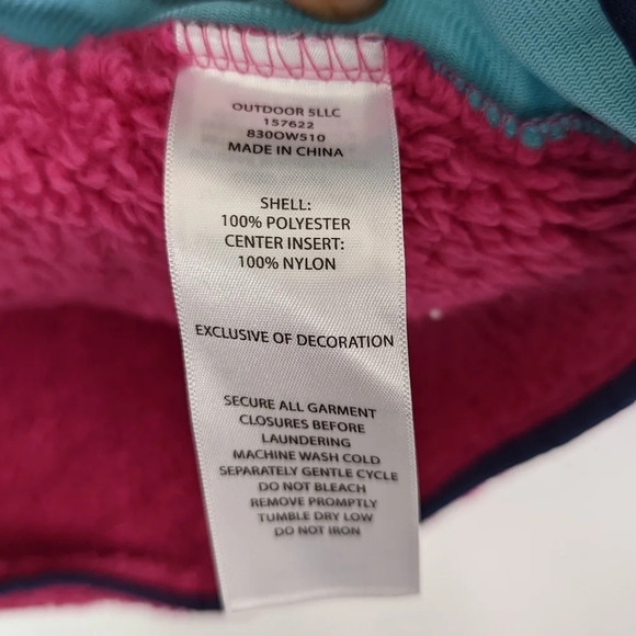 Eddie Bauer Girls sz.L 14/16 Fleece Hooded Jacket Goose Down Coat Lot Set Bundle - Picture 15 of 16